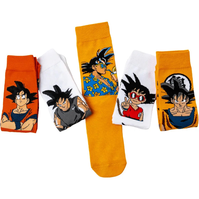 bandai Hip Hop Street Style Anime Socks Men Women Novelty Funny Casual Crew Socks CuteYoga socks cycling socks