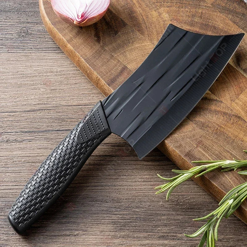 New professional knife kitchen chefs knife stainless steel kitchen knife plastic handle multi purpose slicing knife fruit knife