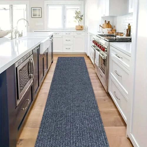 40cmX3m Kitchens Bedroom Rug Water Uptake Home Decor Self-adhesive Room Decoration Bathroom Rugs Solid Color Carpet Living Room