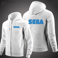 Men's Sega Zipper Hoodie Casual Hoodie Outdoor Sports Shirt Top