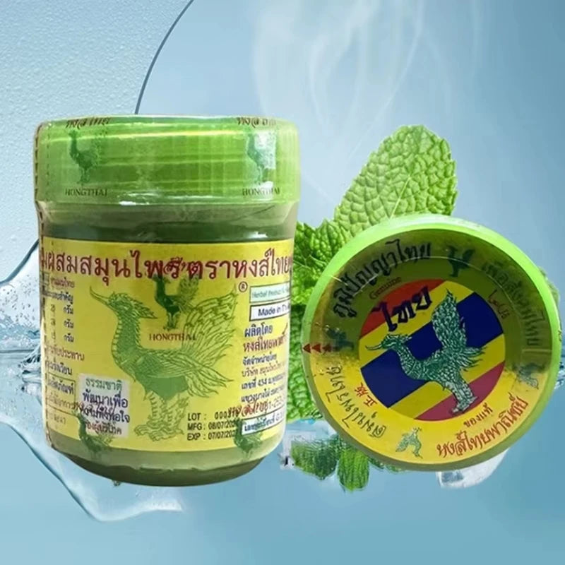New2026 1-12 Bottle Thai Herbal Medicine Inhalation Care Tools Health Bottled Thailand Hongthai licorice Refreshing Anti-fatigue