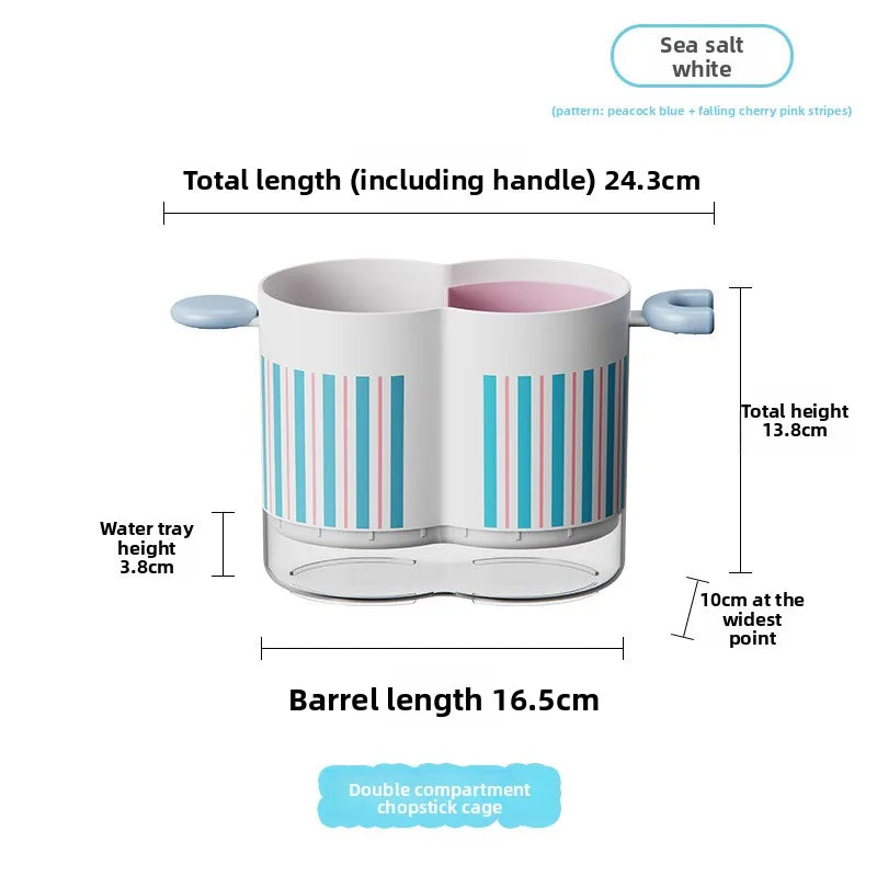 Multi-Compartment Utensil Holder