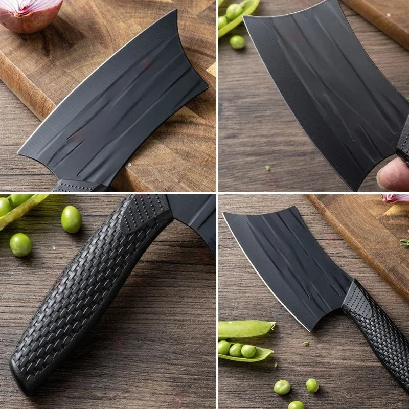 New professional knife kitchen chefs knife stainless steel kitchen knife plastic handle multi purpose slicing knife fruit knife