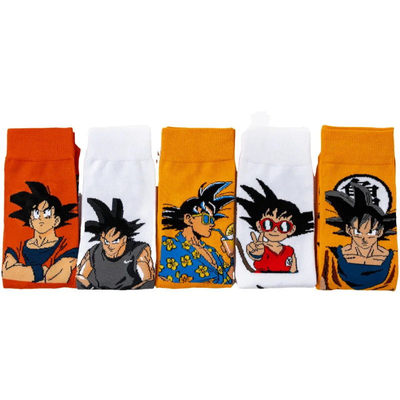 bandai Hip Hop Street Style Anime Socks Men Women Novelty Funny Casual Crew Socks CuteYoga socks cycling socks