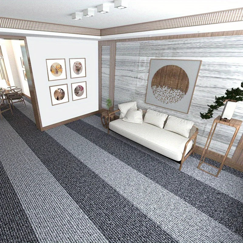 40cmX3m Kitchens Bedroom Rug Water Uptake Home Decor Self-adhesive Room Decoration Bathroom Rugs Solid Color Carpet Living Room
