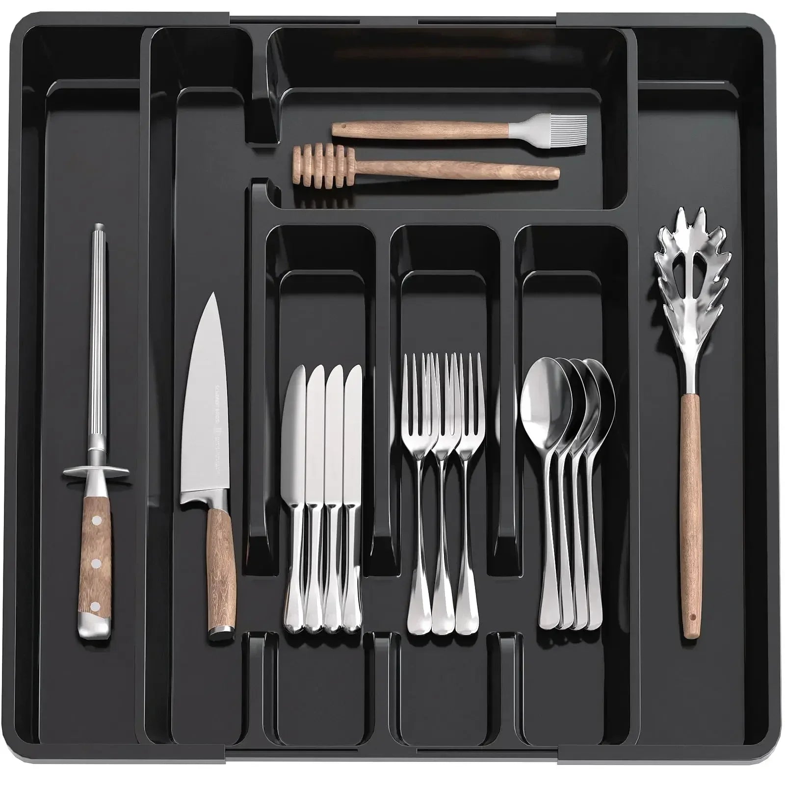 Adjustable Cutlery Drawer Organizer