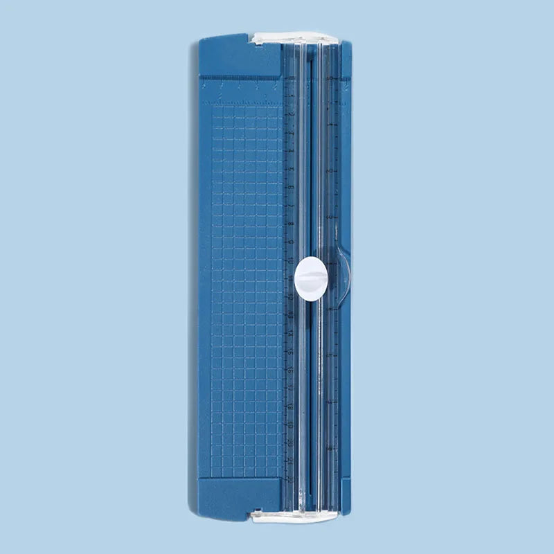 1PC Portable Multi-functional Bidirectional Paper Cutter Precision Cutting Tool for School And Office Supplies