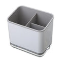 Double Layer Cutlery Drain Rack, Detachable Chopsticks Cage with Spoon & Fork Holder, Kitchen Utensil Organizer