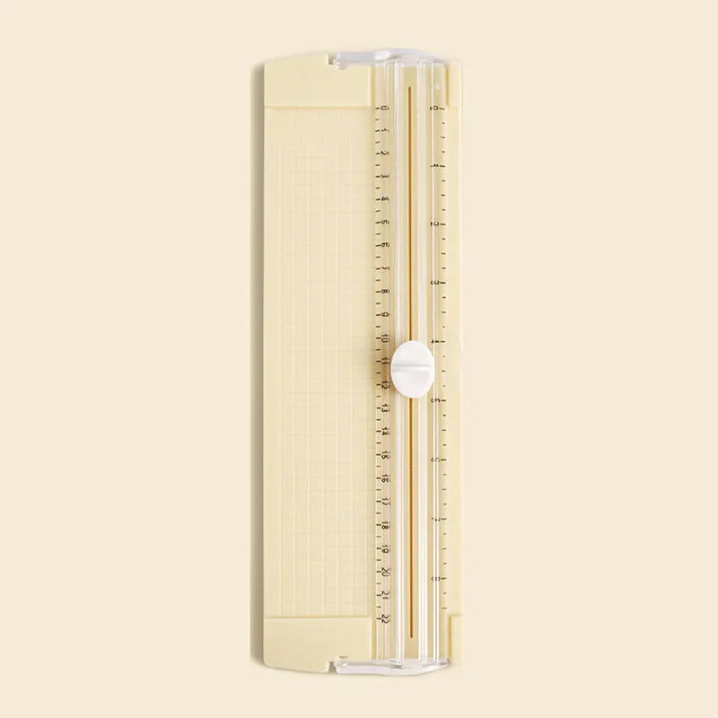 1PC Portable Multi-functional Bidirectional Paper Cutter Precision Cutting Tool for School And Office Supplies