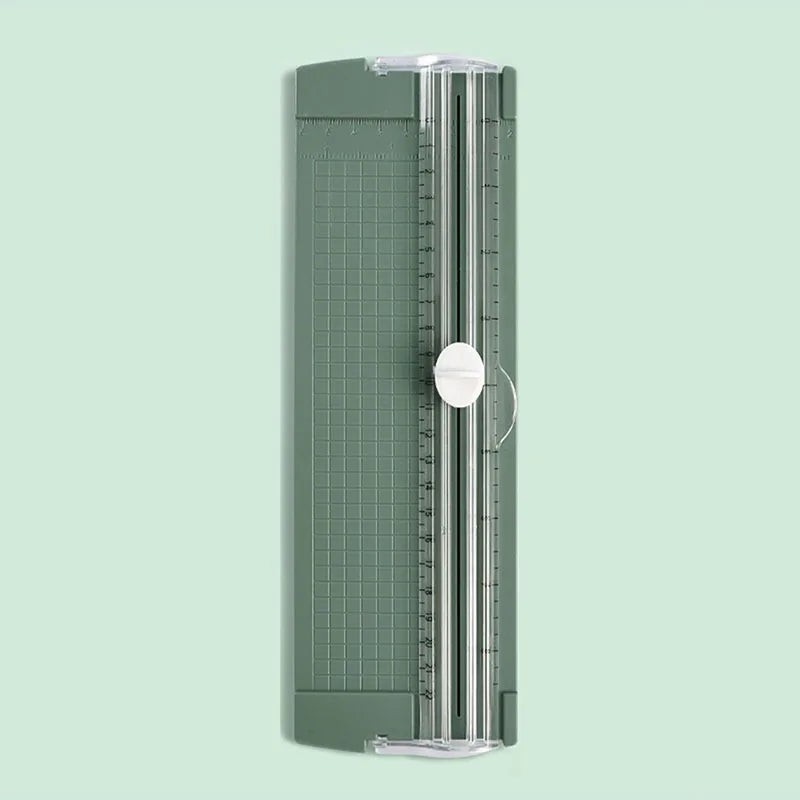 1PC Portable Multi-functional Bidirectional Paper Cutter Precision Cutting Tool for School And Office Supplies