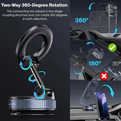 360 Degree  Rotation Magnetic Car Phone Holder